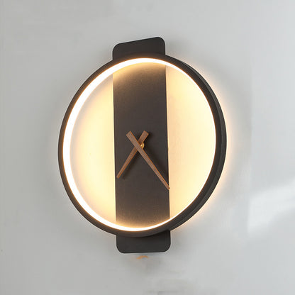 Lampe horloge nordique