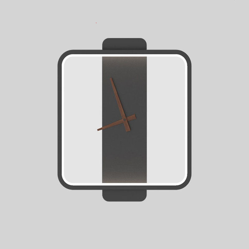 Lampe horloge nordique