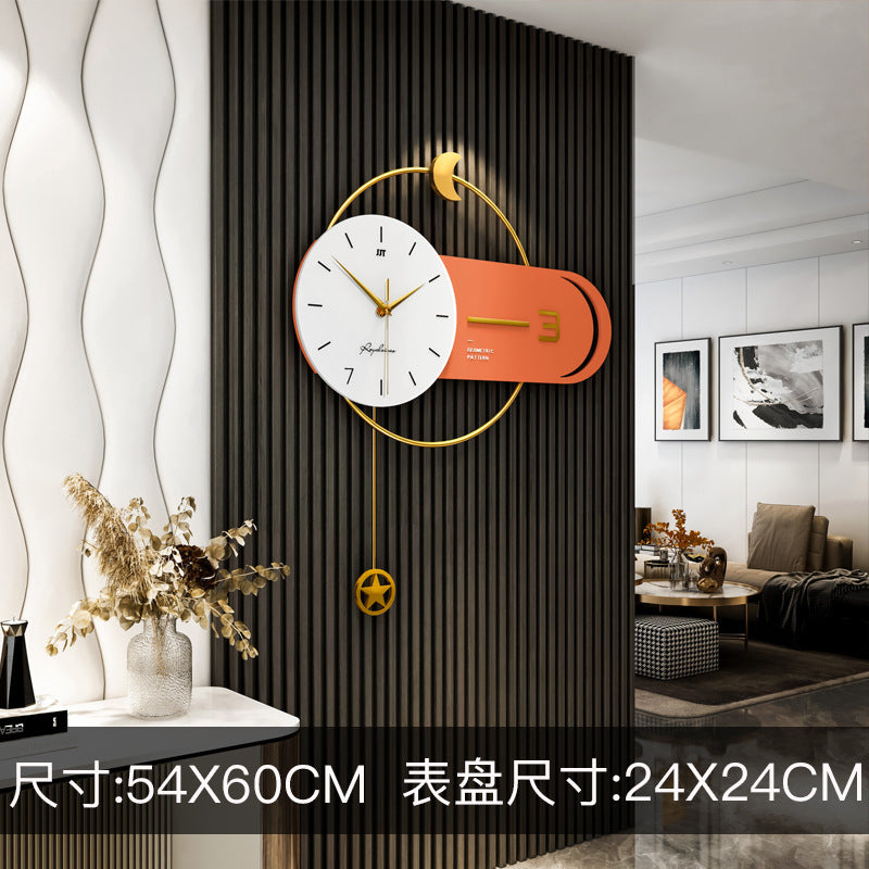 Horloge murale de luxe