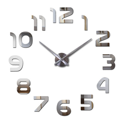 Horloge murale en acrylique