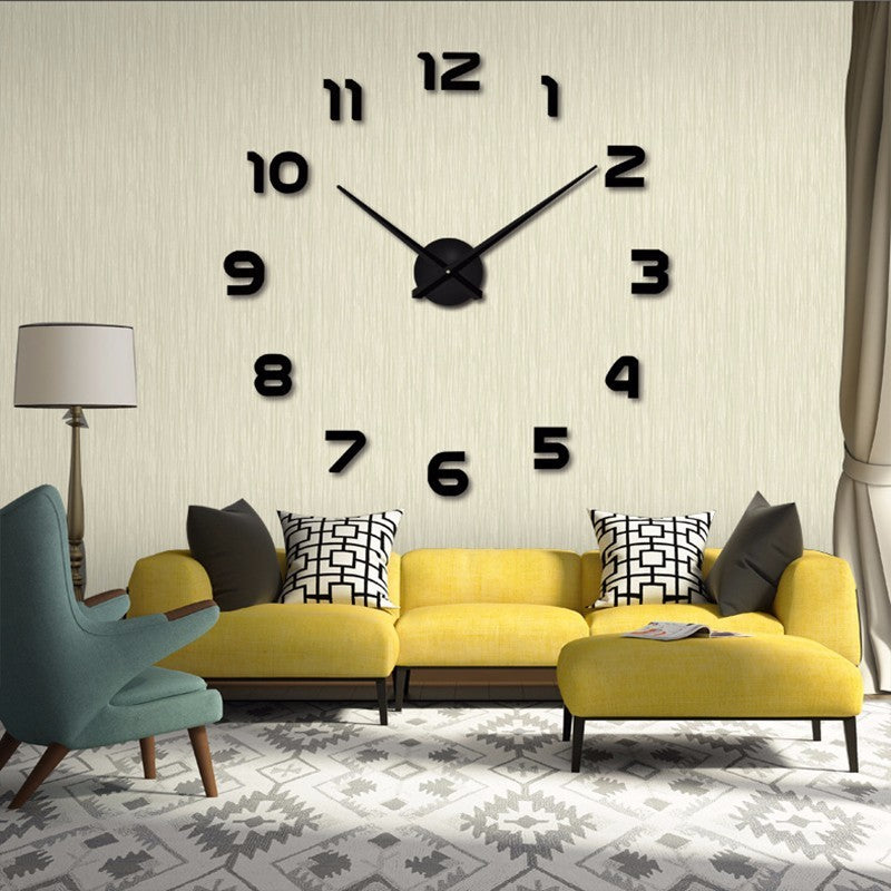 Horloge murale en acrylique