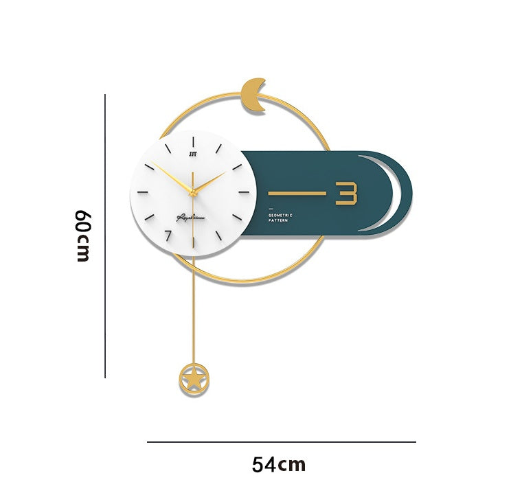 Horloge murale de luxe