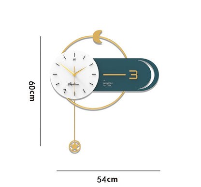Horloge murale de luxe