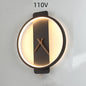 Lampe horloge nordique